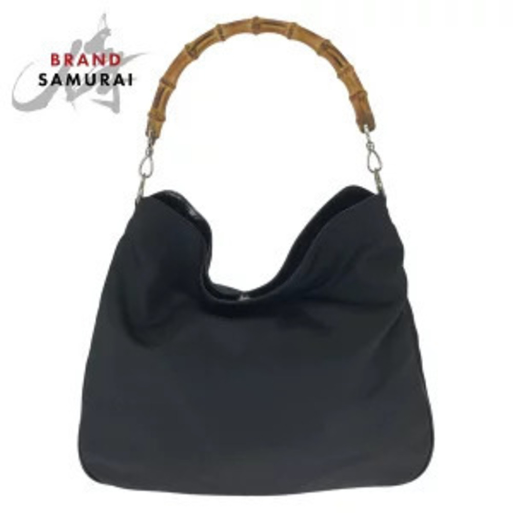 Gucci Bamboo bag black shoulder Handbag